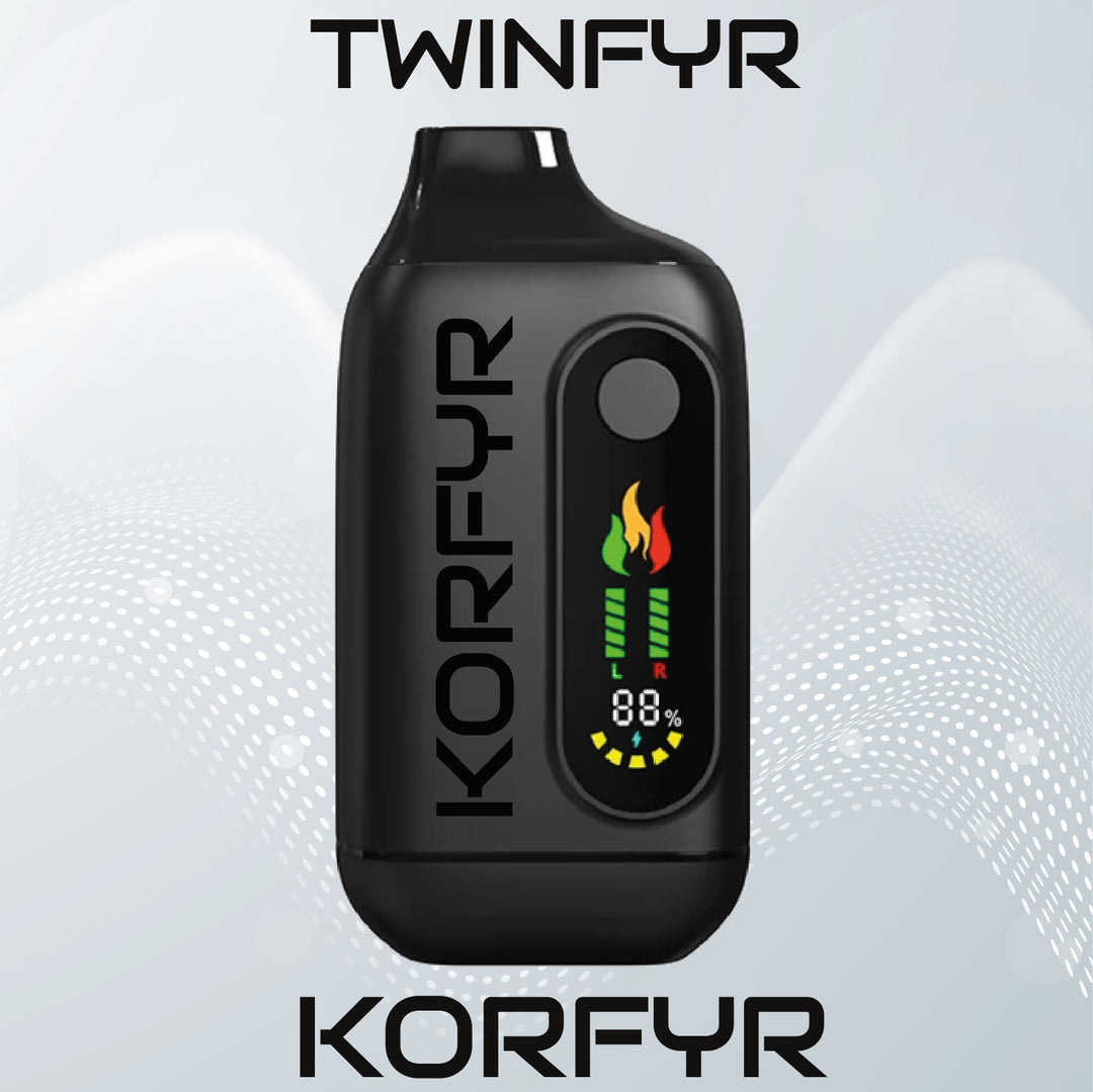 KorFyr TwinFyr Dual-Cartridge 510 Thread Battery