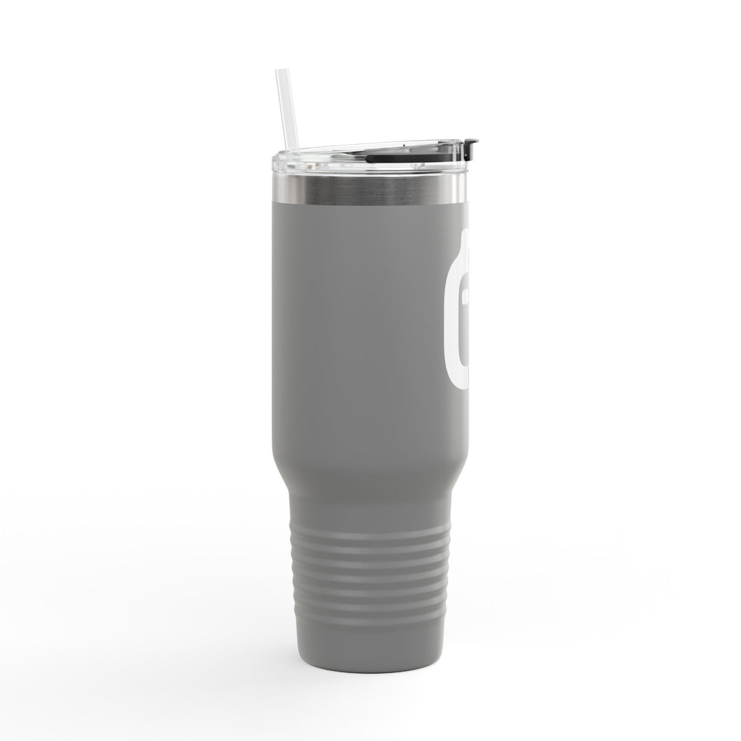 GloFlo Insulated Travel Mug, 40oz - Perfect for Coffee Lovers on the Go, Gift for Travelers, Mothers Day, Work, Camping, Eco-Friendly!