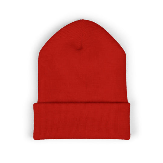 KORFYR Classic Cuffed Beanie - Cozy Embroidered Hat for Winter, Fashion Accessory, Streetwear Style, Gift for Him/Her, Casual Headwear