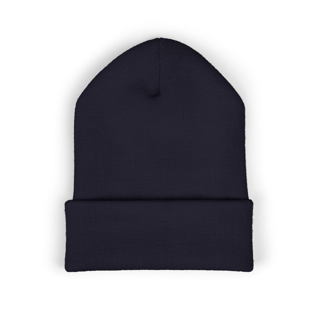 KORFYR Classic Cuffed Beanie - Cozy Embroidered Hat for Winter, Fashion Accessory, Streetwear Style, Gift for Him/Her, Casual Headwear