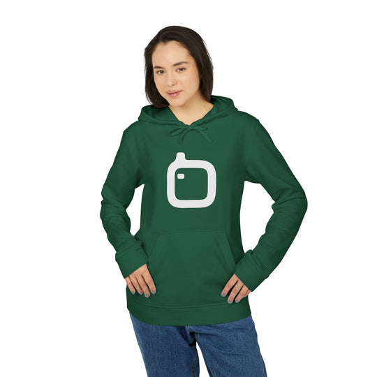 GloFlo Adidas Unisex Fleece Hoodie, Cozy Sportswear, Casual Comfort Hoodie, Perfect for Athletes, Gift for Sports Lovers