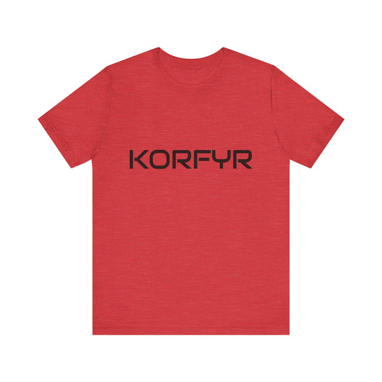 KORFYR Stylish Unisex Jersey Tee - Modern Graphic Tee for Casual Wear, Gifts, Everyday Use, Music Lovers, Trendy Outfit