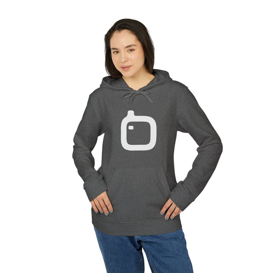 GloFlo Adidas Unisex Fleece Hoodie, Cozy Sportswear, Casual Comfort Hoodie, Perfect for Athletes, Gift for Sports Lovers