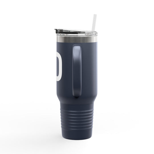 GloFlo Insulated Travel Mug, 40oz - Perfect for Coffee Lovers on the Go, Gift for Travelers, Mothers Day, Work, Camping, Eco-Friendly!