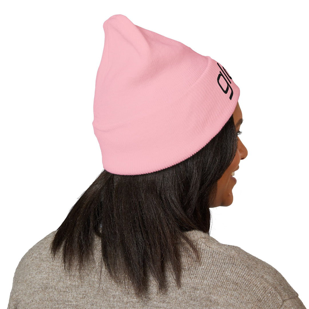 Classic Cuffed Beanie with Custom Embroidery for All Seasons, Trendy Knit Hat, Perfect Gift, Winter Accessory, Streetwear Style, [...]