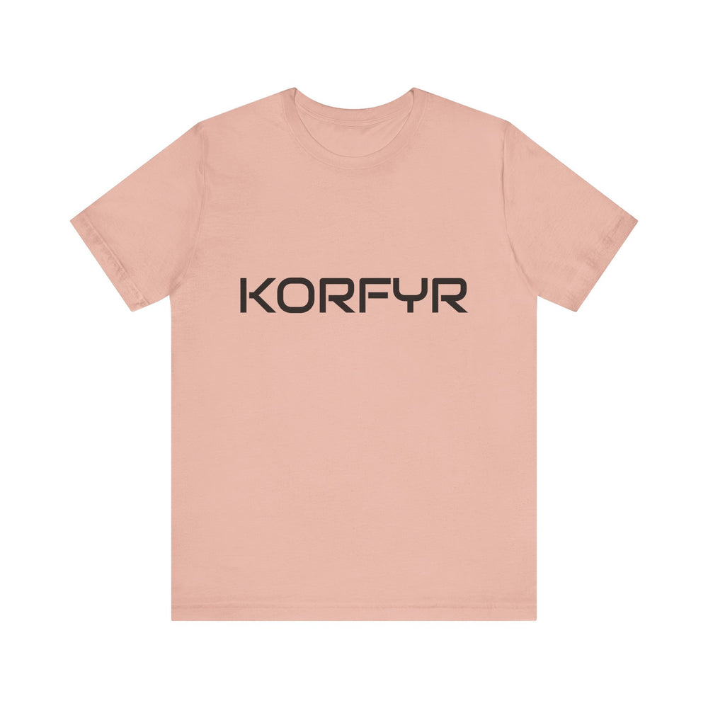 KORFYR Stylish Unisex Jersey Tee - Modern Graphic Tee for Casual Wear, Gifts, Everyday Use, Music Lovers, Trendy Outfit