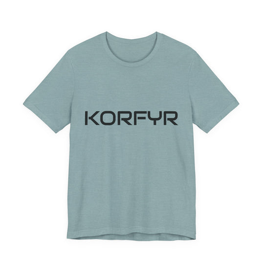 KORFYR Stylish Unisex Jersey Tee - Modern Graphic Tee for Casual Wear, Gifts, Everyday Use, Music Lovers, Trendy Outfit