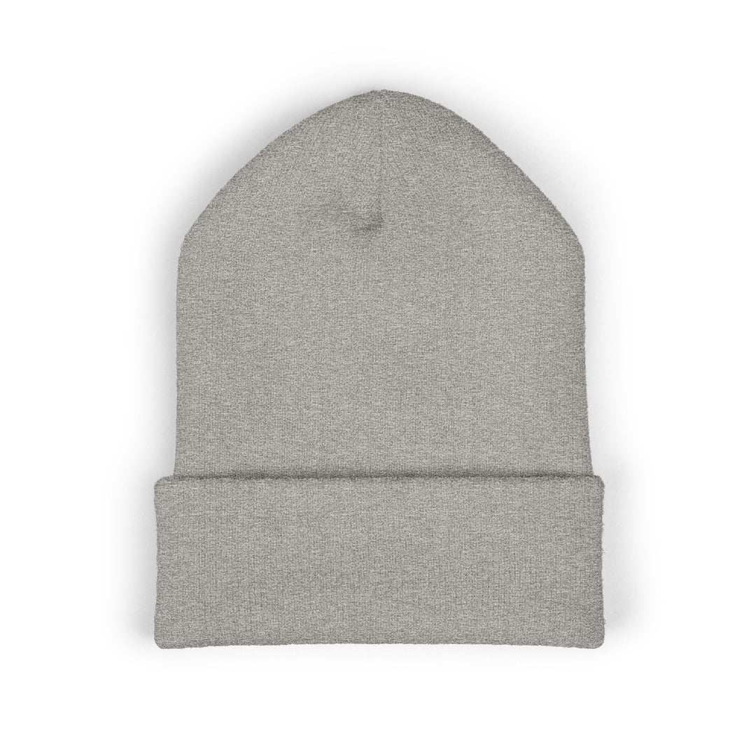 KORFYR Classic Cuffed Beanie - Cozy Embroidered Hat for Winter, Fashion Accessory, Streetwear Style, Gift for Him/Her, Casual Headwear