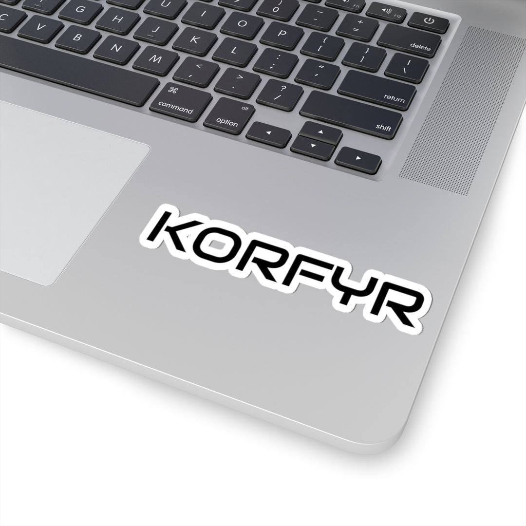 Kiss-Cut Stickers - Modern KORFYR Designs for Personalization, Laptop Decor, Scrapbooking, Gifts, and Customization