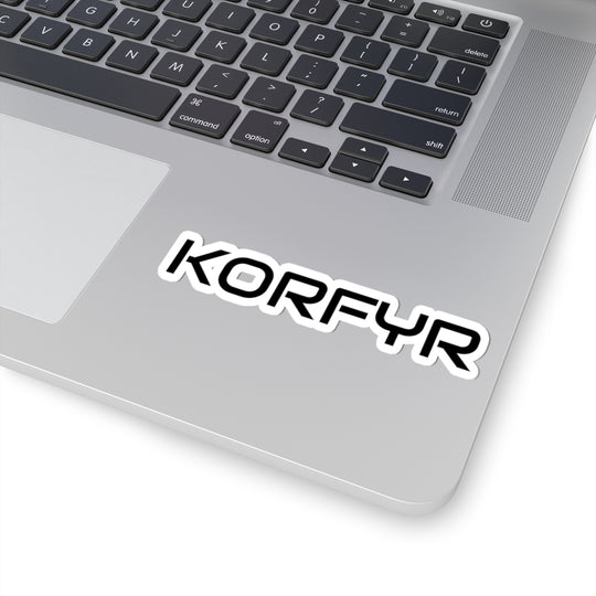 Kiss-Cut Stickers - Modern KORFYR Designs for Personalization, Laptop Decor, Scrapbooking, Gifts, and Customization