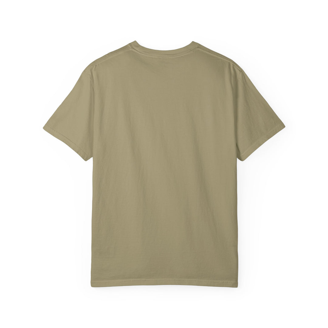 Stylish KORFYR Garment-Dyed T-Shirt, Casual Wear, Streetwear, Gift Idea, Unique Fashion Statement
