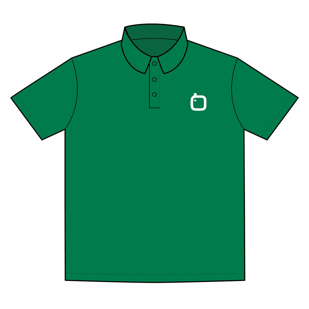 GloFlo Embroidered Sporty Performance Polo - Activewear for Sports, Office, Casual Events, Team Uniform, Gift Idea, Summer Wear