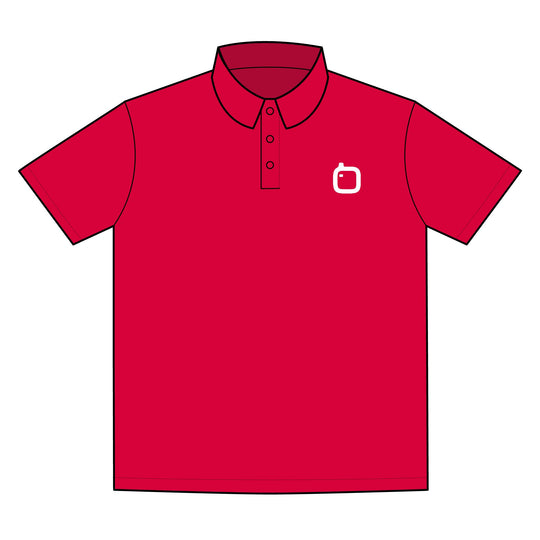 GloFlo Embroidered Sporty Performance Polo - Activewear for Sports, Office, Casual Events, Team Uniform, Gift Idea, Summer Wear