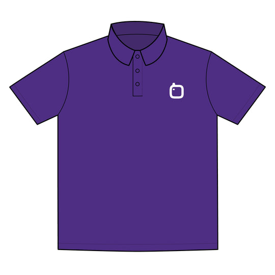 GloFlo Embroidered Sporty Performance Polo - Activewear for Sports, Office, Casual Events, Team Uniform, Gift Idea, Summer Wear