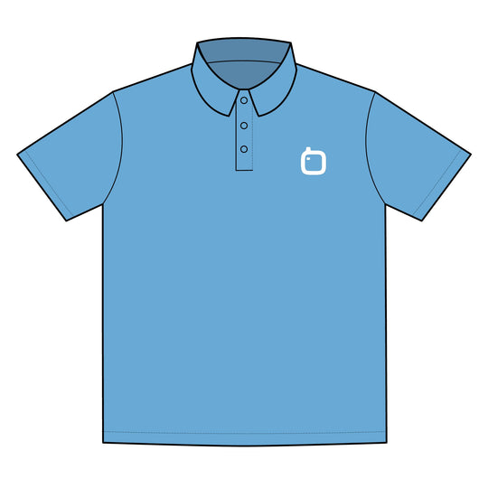 GloFlo Embroidered Sporty Performance Polo - Activewear for Sports, Office, Casual Events, Team Uniform, Gift Idea, Summer Wear
