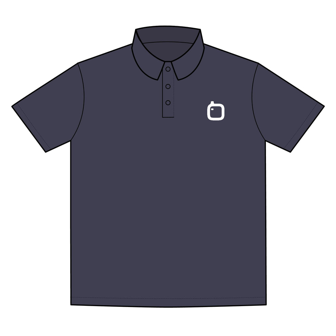 GloFlo Embroidered Sporty Performance Polo - Activewear for Sports, Office, Casual Events, Team Uniform, Gift Idea, Summer Wear
