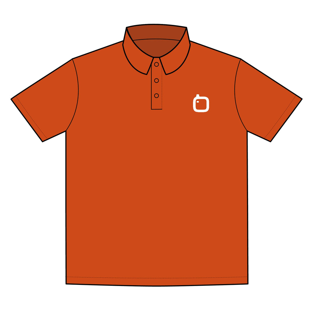 GloFlo Embroidered Sporty Performance Polo - Activewear for Sports, Office, Casual Events, Team Uniform, Gift Idea, Summer Wear