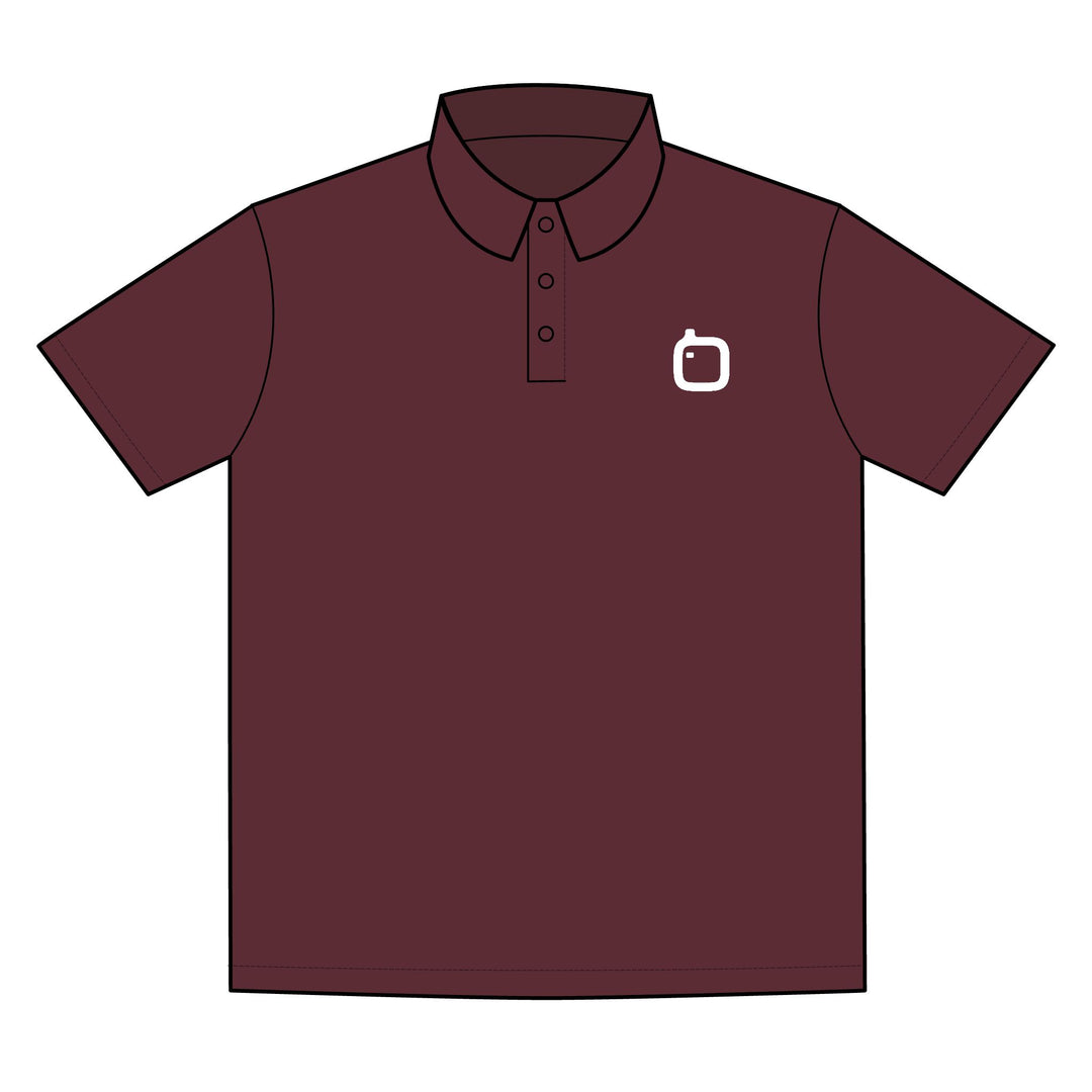 GloFlo Embroidered Sporty Performance Polo - Activewear for Sports, Office, Casual Events, Team Uniform, Gift Idea, Summer Wear