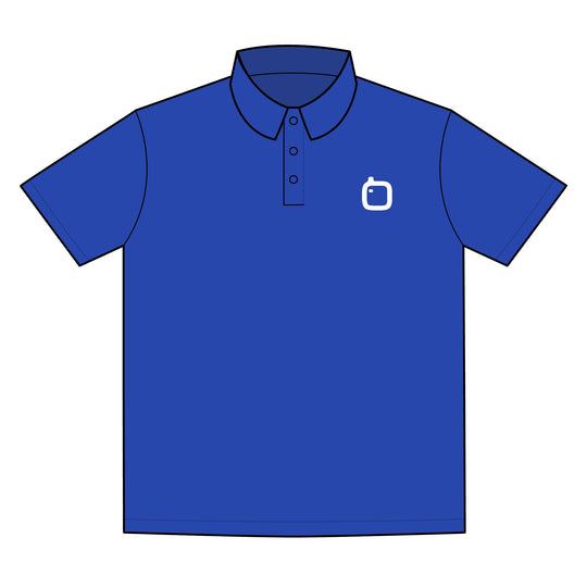 GloFlo Embroidered Sporty Performance Polo - Activewear for Sports, Office, Casual Events, Team Uniform, Gift Idea, Summer Wear