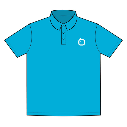 GloFlo Embroidered Sporty Performance Polo - Activewear for Sports, Office, Casual Events, Team Uniform, Gift Idea, Summer Wear