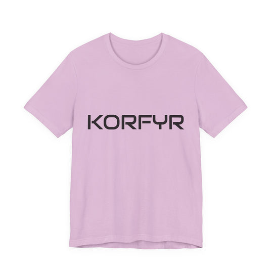 KORFYR Stylish Unisex Jersey Tee - Modern Graphic Tee for Casual Wear, Gifts, Everyday Use, Music Lovers, Trendy Outfit
