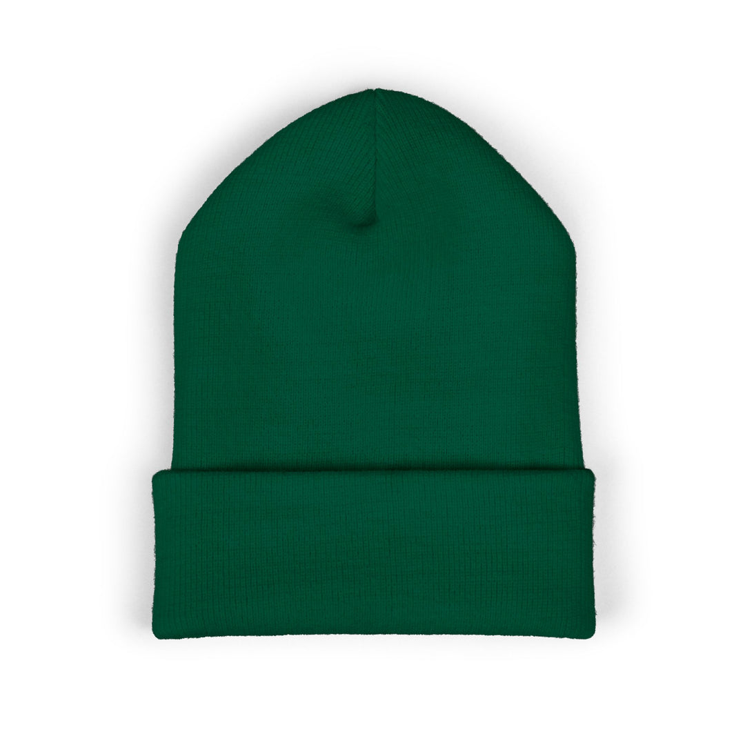 KORFYR Classic Cuffed Beanie - Cozy Embroidered Hat for Winter, Fashion Accessory, Streetwear Style, Gift for Him/Her, Casual Headwear