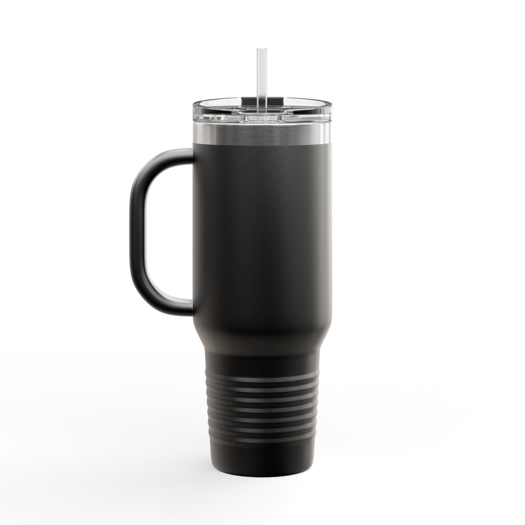 GloFlo Insulated Travel Mug, 40oz - Perfect for Coffee Lovers on the Go, Gift for Travelers, Mothers Day, Work, Camping, Eco-Friendly!