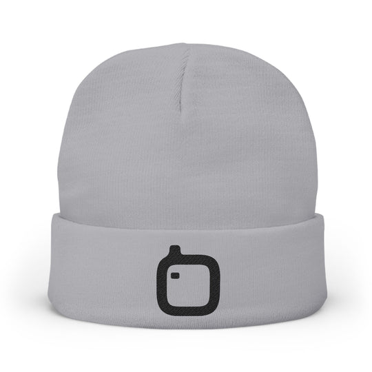 GloFlo Cozy Knit Beanie with Custom Embroidery | Winter Hat, Streetwear Style, Gift for Him/Her, Outdoor Accessories, Fashionable Winter Wear