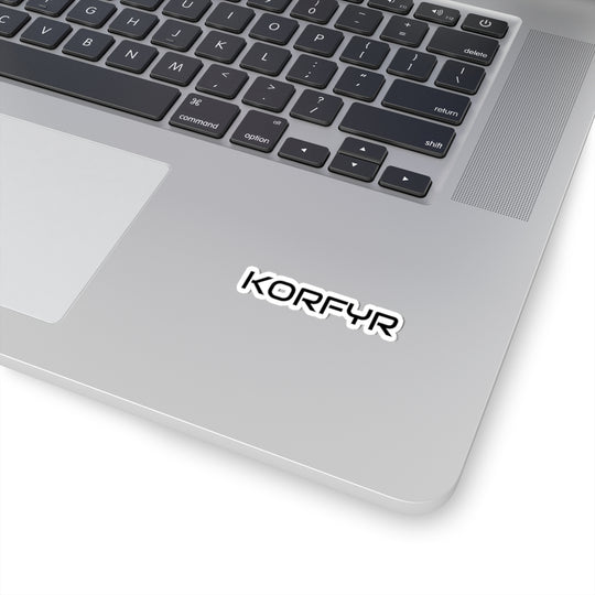 Kiss-Cut Stickers - Modern KORFYR Designs for Personalization, Laptop Decor, Scrapbooking, Gifts, and Customization