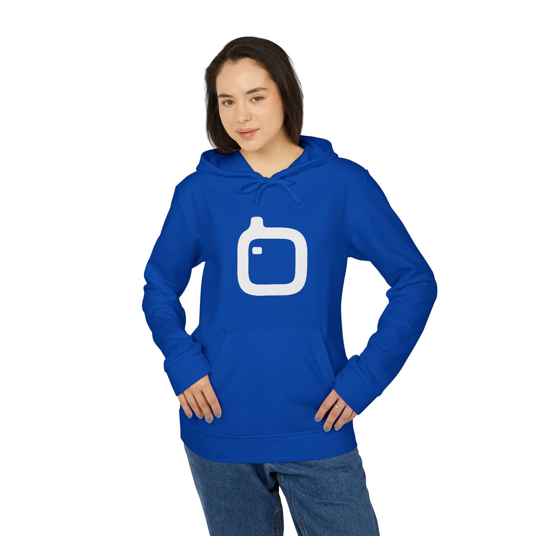 GloFlo Adidas Unisex Fleece Hoodie, Cozy Sportswear, Casual Comfort Hoodie, Perfect for Athletes, Gift for Sports Lovers