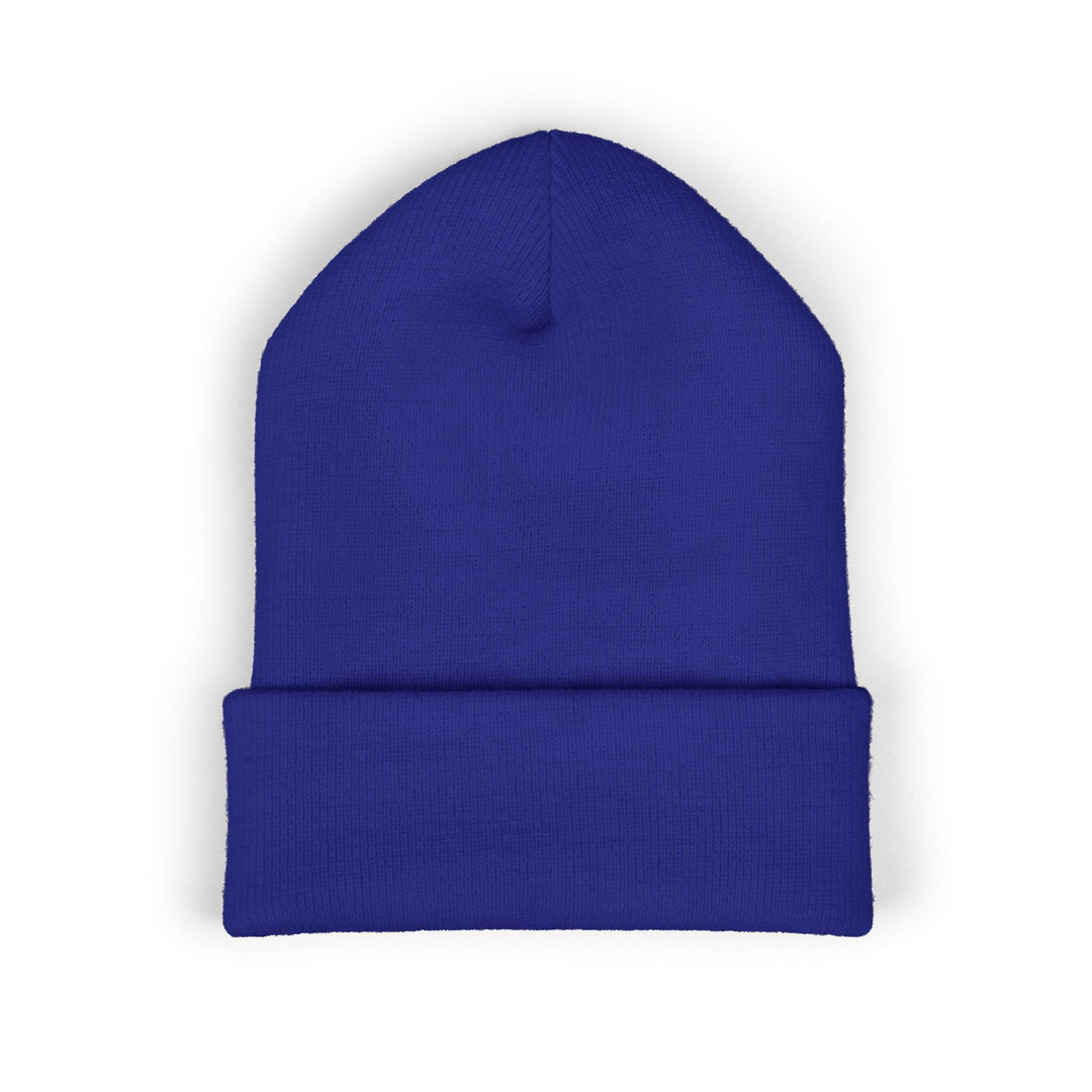 KORFYR Classic Cuffed Beanie - Cozy Embroidered Hat for Winter, Fashion Accessory, Streetwear Style, Gift for Him/Her, Casual Headwear