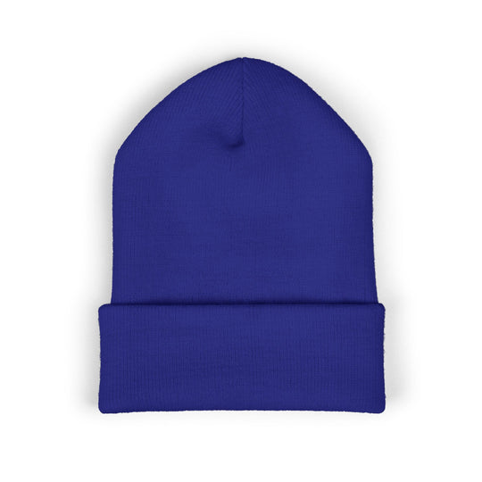 KORFYR Classic Cuffed Beanie - Cozy Embroidered Hat for Winter, Fashion Accessory, Streetwear Style, Gift for Him/Her, Casual Headwear