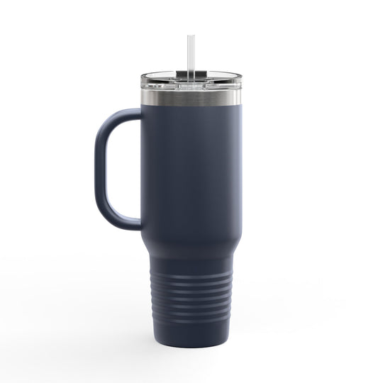 GloFlo Insulated Travel Mug, 40oz - Perfect for Coffee Lovers on the Go, Gift for Travelers, Mothers Day, Work, Camping, Eco-Friendly!