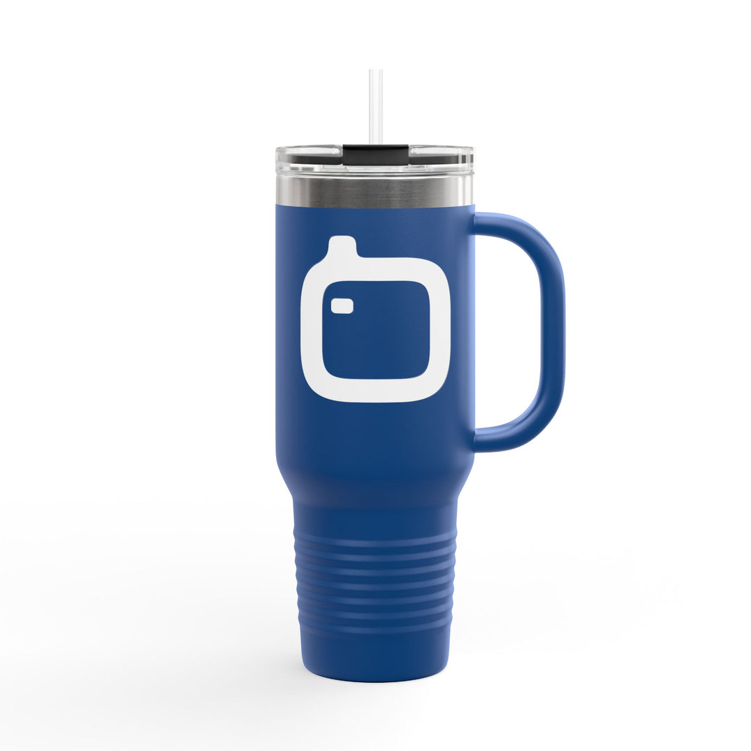 GloFlo Insulated Travel Mug, 40oz - Perfect for Coffee Lovers on the Go, Gift for Travelers, Mothers Day, Work, Camping, Eco-Friendly!