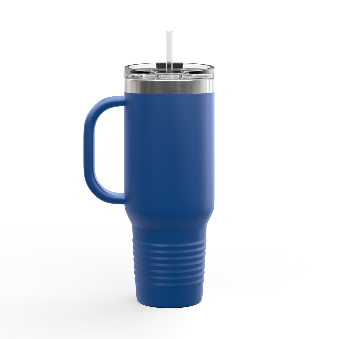 GloFlo Insulated Travel Mug, 40oz - Perfect for Coffee Lovers on the Go, Gift for Travelers, Mothers Day, Work, Camping, Eco-Friendly!