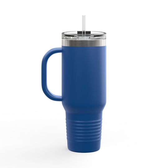 GloFlo Insulated Travel Mug, 40oz - Perfect for Coffee Lovers on the Go, Gift for Travelers, Mothers Day, Work, Camping, Eco-Friendly!