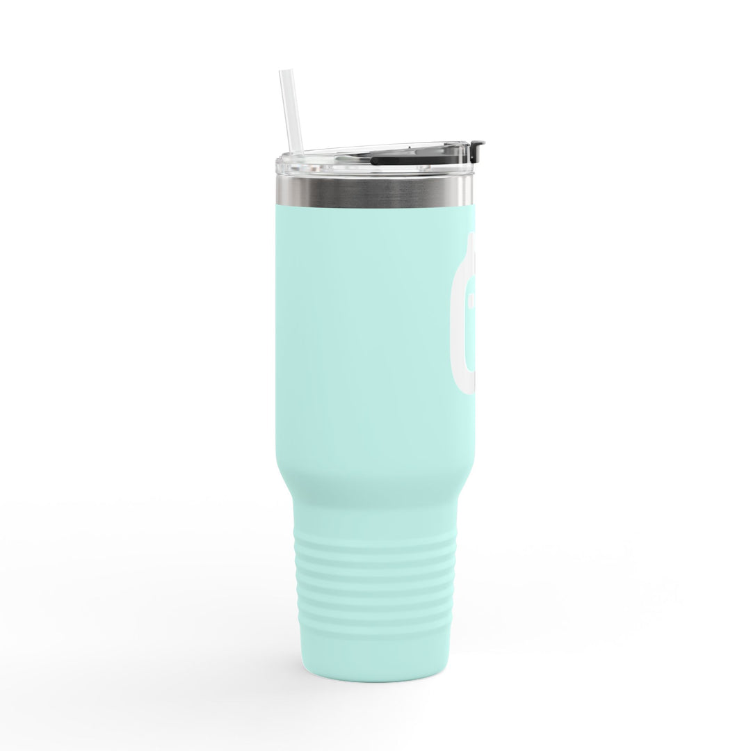 GloFlo Insulated Travel Mug, 40oz - Perfect for Coffee Lovers on the Go, Gift for Travelers, Mothers Day, Work, Camping, Eco-Friendly!