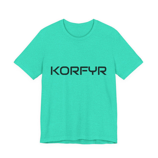 KORFYR Stylish Unisex Jersey Tee - Modern Graphic Tee for Casual Wear, Gifts, Everyday Use, Music Lovers, Trendy Outfit