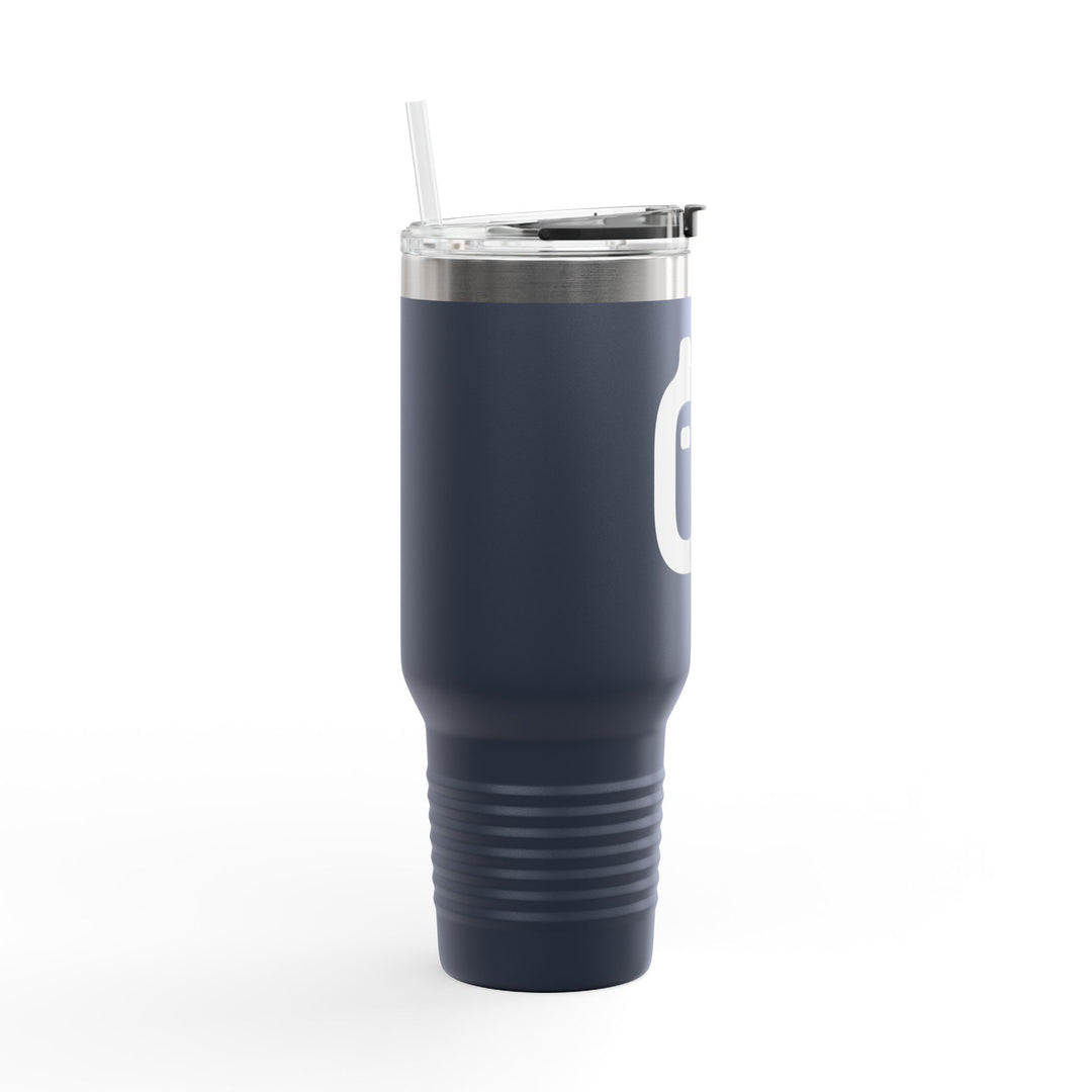 GloFlo Insulated Travel Mug, 40oz - Perfect for Coffee Lovers on the Go, Gift for Travelers, Mothers Day, Work, Camping, Eco-Friendly!