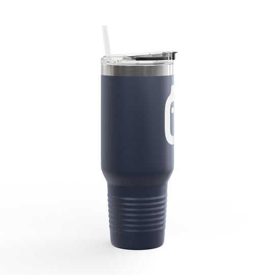 GloFlo Insulated Travel Mug, 40oz - Perfect for Coffee Lovers on the Go, Gift for Travelers, Mothers Day, Work, Camping, Eco-Friendly!