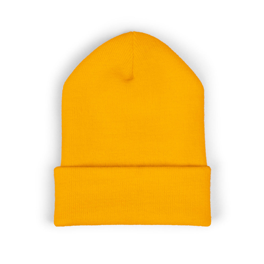Classic Cuffed Beanie with Custom Embroidery for All Seasons, Trendy Knit Hat, Perfect Gift, Winter Accessory, Streetwear Style, [...]