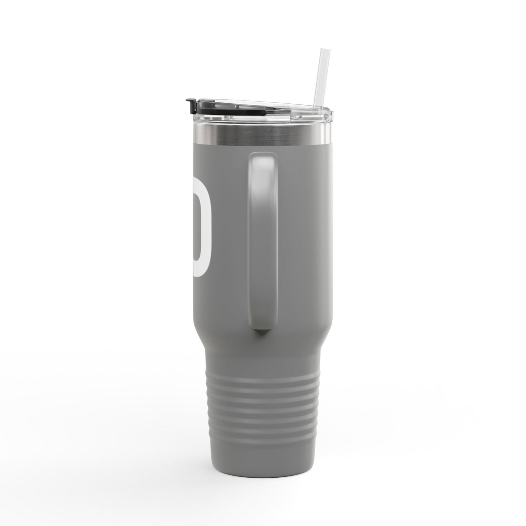 GloFlo Insulated Travel Mug, 40oz - Perfect for Coffee Lovers on the Go, Gift for Travelers, Mothers Day, Work, Camping, Eco-Friendly!