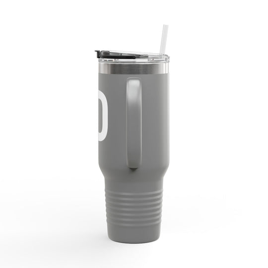 GloFlo Insulated Travel Mug, 40oz - Perfect for Coffee Lovers on the Go, Gift for Travelers, Mothers Day, Work, Camping, Eco-Friendly!