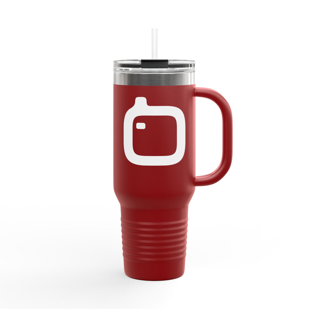 GloFlo Insulated Travel Mug, 40oz - Perfect for Coffee Lovers on the Go, Gift for Travelers, Mothers Day, Work, Camping, Eco-Friendly!