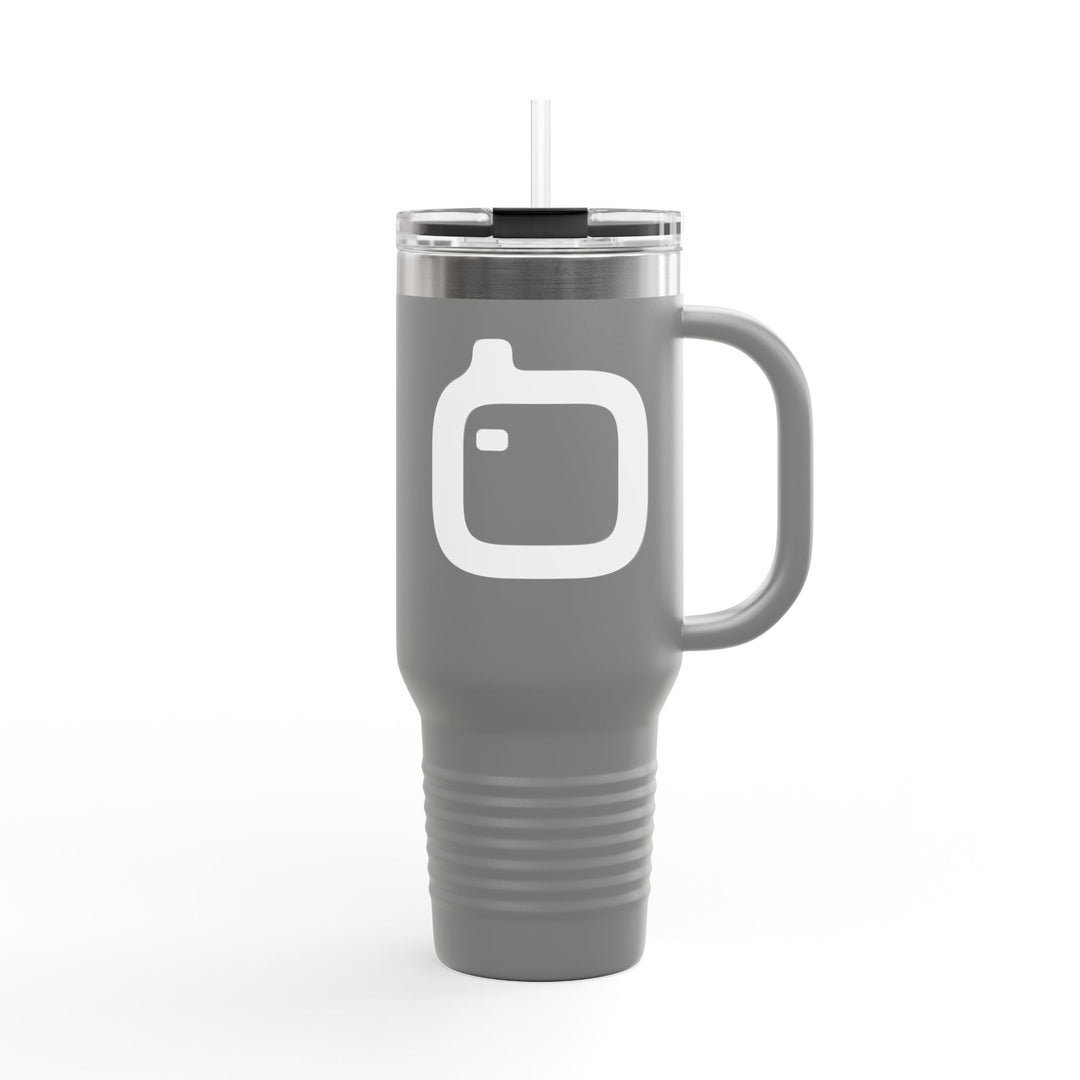 GloFlo Insulated Travel Mug, 40oz - Perfect for Coffee Lovers on the Go, Gift for Travelers, Mothers Day, Work, Camping, Eco-Friendly!