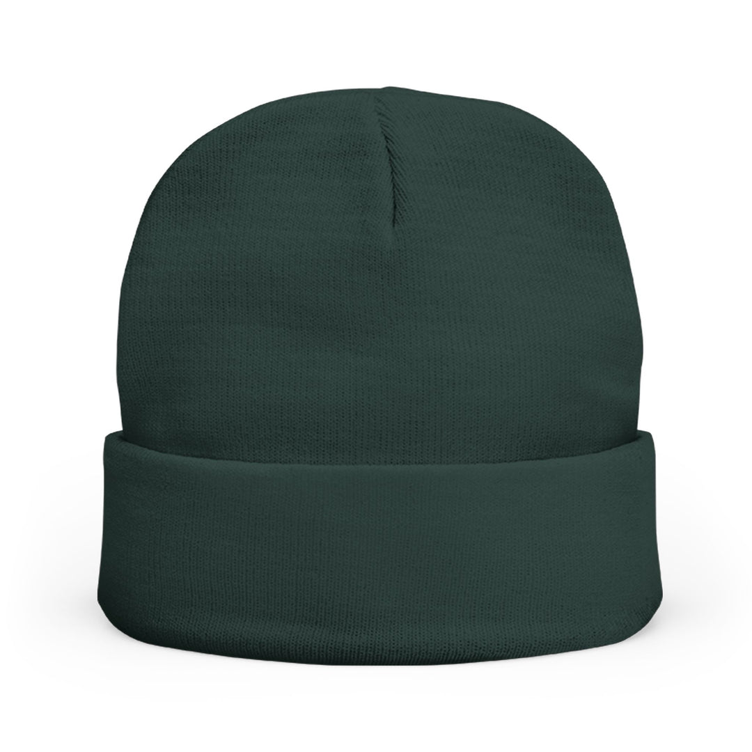 KORFYR Stylish Embroidered Knit Beanie, Custom Winter Hat, Cozy Beanie for Him/Her, Perfect for Gifts, Fashion-Forward Accessories