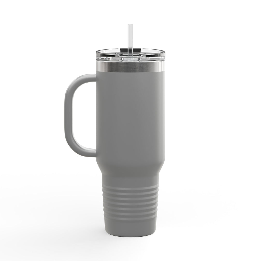 GloFlo Insulated Travel Mug, 40oz - Perfect for Coffee Lovers on the Go, Gift for Travelers, Mothers Day, Work, Camping, Eco-Friendly!