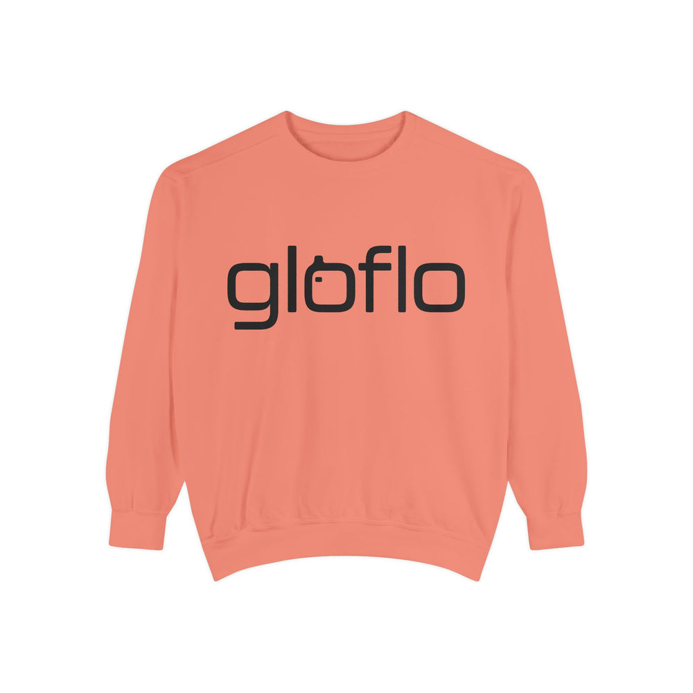 GLOFLO Unisex Garment-Dyed Sweatshirt, Comfortable Casual Wear, Wardrobe Essential, Gift for Friends, Cozy Fashion
