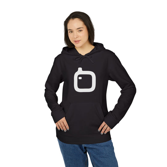 GloFlo Adidas Unisex Fleece Hoodie, Cozy Sportswear, Casual Comfort Hoodie, Perfect for Athletes, Gift for Sports Lovers