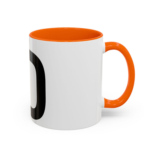 GloFlo Accent Coffee Mug, Black-Handled Mug, Personalized Coffee Cup, Chai Mug, Gift for Coffee Lovers, Ceramic Drinkware